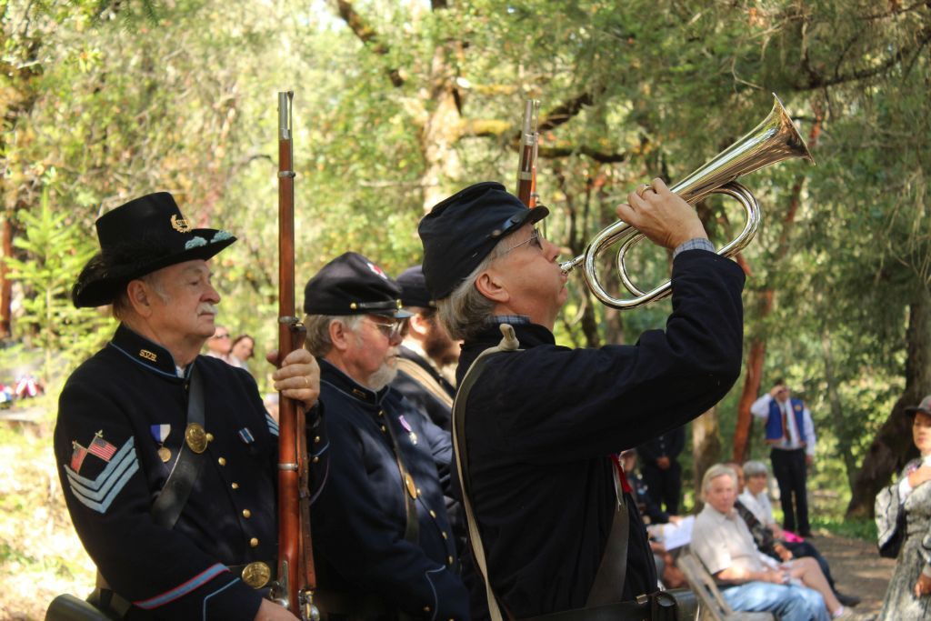 Memorial Day in Pioneer Cemetery 2016